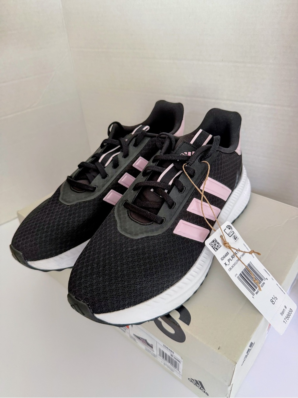 Adidas X_PLR PATH SHOES. NIB. 
Core Black/Clear Pink /Cloud White.
Size 8.5